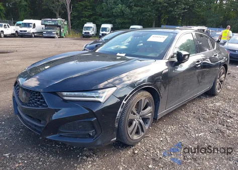2021 Acura Tlx A-Spec Package from USA, damaged, VIN 19UUB5F53MA010499